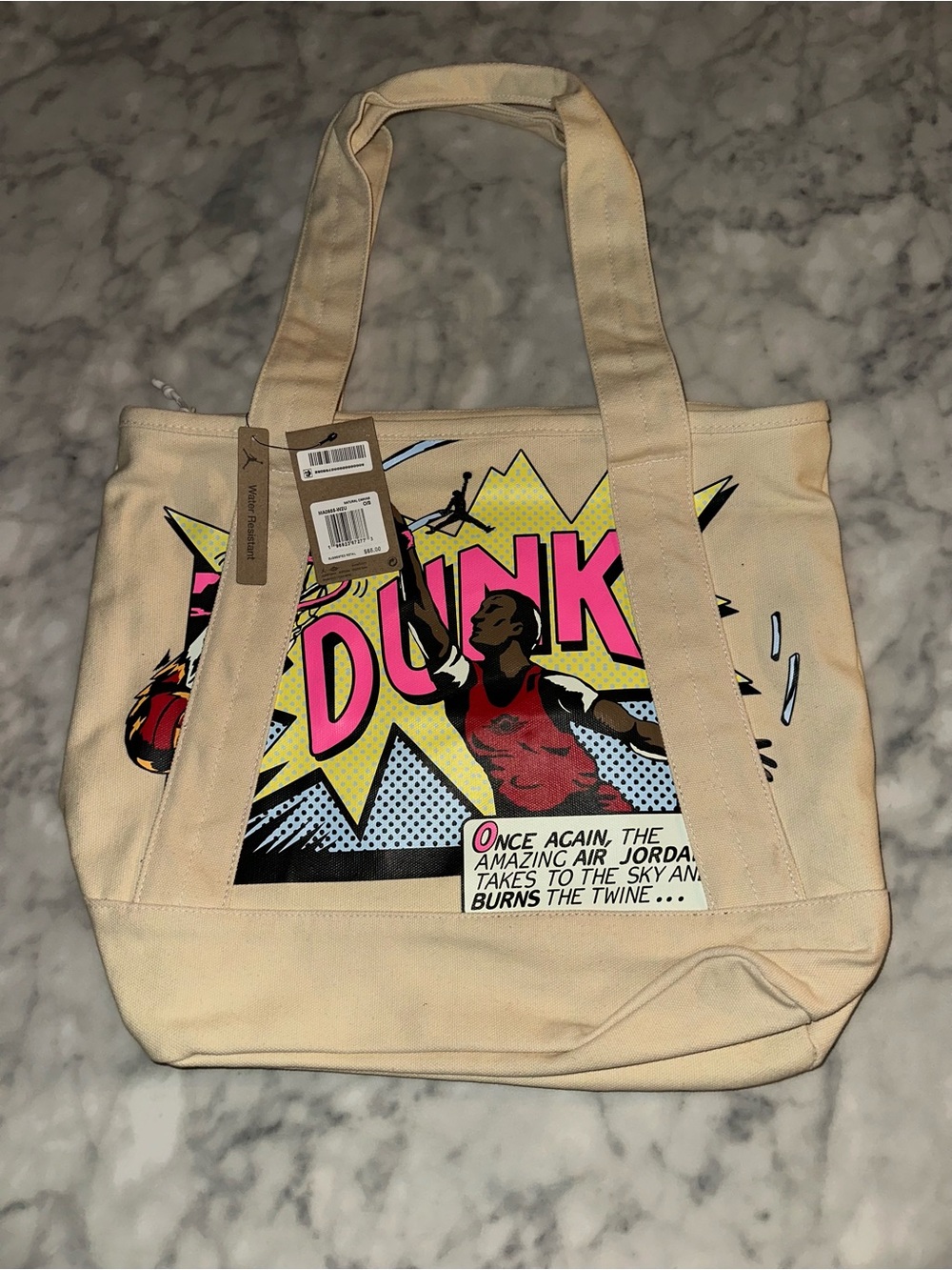 Jordan dunk tote natural canvas - Picture 2 of 7